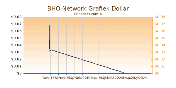 BHO Network Grafiek 1 Jaar