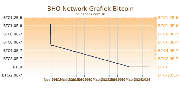 BHO Network Grafiek 1 Jaar