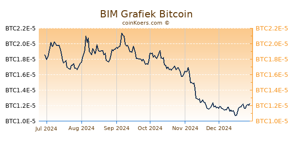 BIM Grafiek 6 Maanden