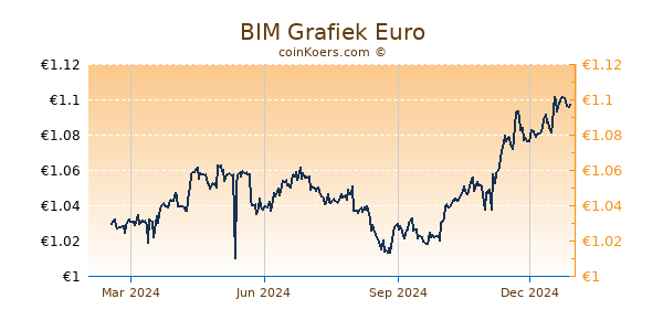 BIM Grafiek 1 Jaar