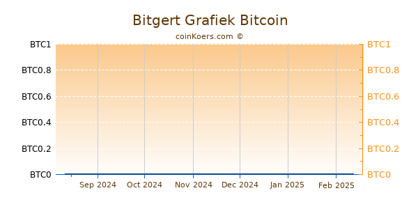 Bitgert Grafiek 6 Maanden