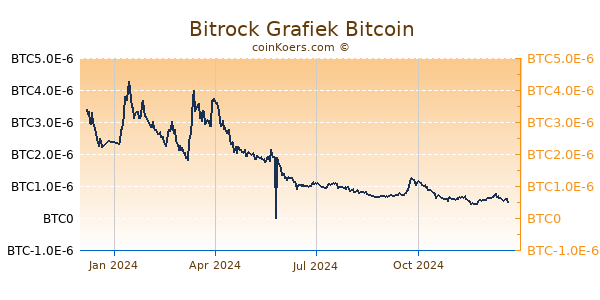 Bitrock Grafiek 1 Jaar