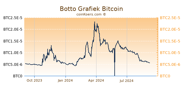 Botto Grafiek 1 Jaar