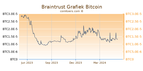 Braintrust Grafiek 1 Jaar