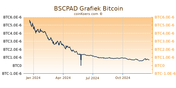 BSCPAD Grafiek 1 Jaar