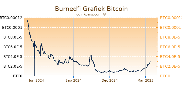 Burnedfi Grafiek 1 Jaar