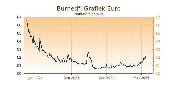 Burnedfi Grafiek 1 Jaar