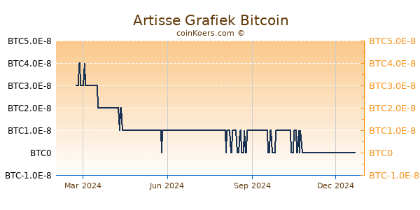 Artisse Grafiek 1 Jaar