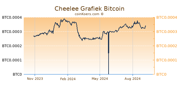 Cheelee Grafiek 1 Jaar