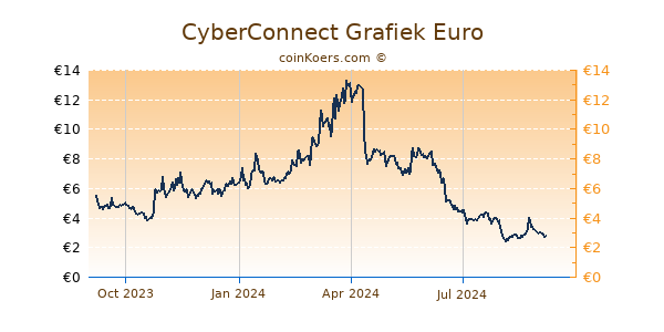 CyberConnect Grafiek 1 Jaar