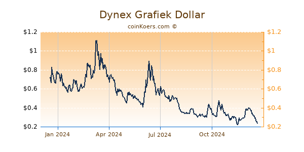 Dynex Grafiek 1 Jaar