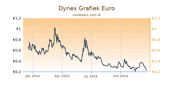 Dynex Grafiek 1 Jaar