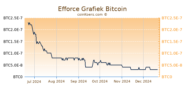 Efforce Grafiek 6 Maanden