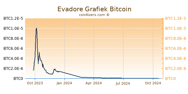 Evadore Grafiek 1 Jaar