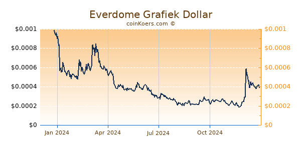 Everdome Grafiek 1 Jaar