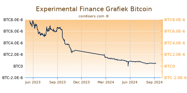 Experimental Finance Grafiek 1 Jaar