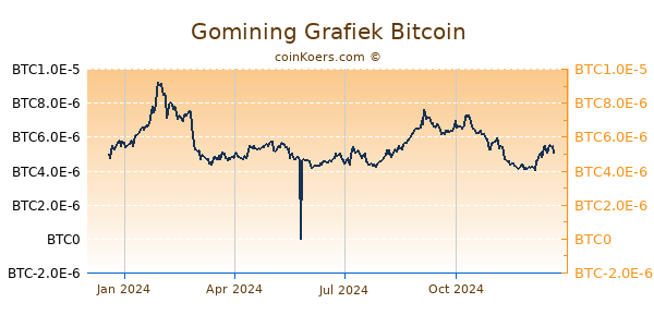 Gomining Grafiek 1 Jaar