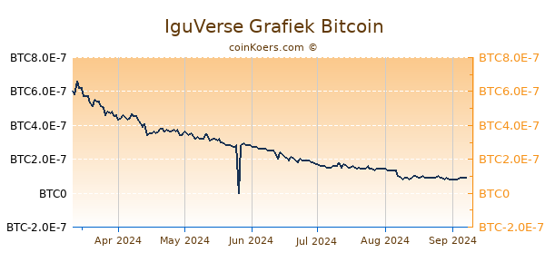 IguVerse Grafiek 6 Maanden