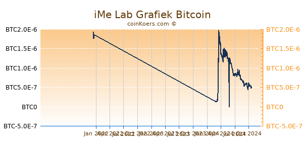 iMe Lab Grafiek 1 Jaar