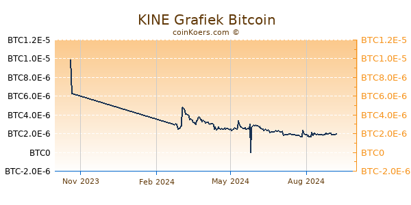 KINE Grafiek 1 Jaar