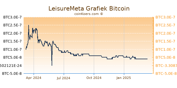 LeisureMeta Grafiek 1 Jaar