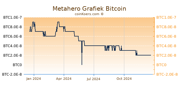 Metahero Grafiek 1 Jaar