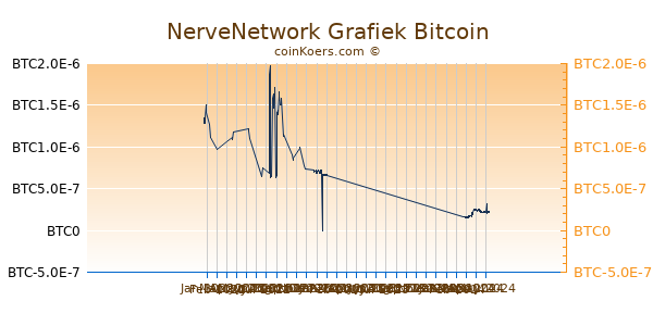 NerveNetwork Grafiek 6 Maanden