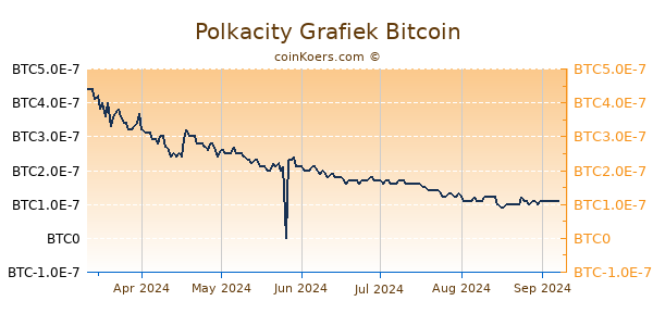 Polkacity Grafiek 6 Maanden