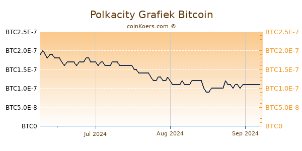 Polkacity Grafiek 3 Maanden