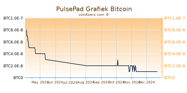 PulsePad Grafiek 6 Maanden