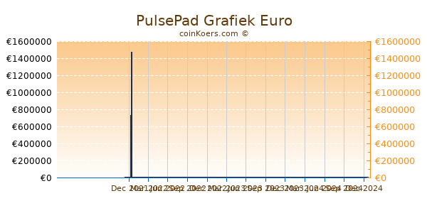 PulsePad Grafiek 1 Jaar