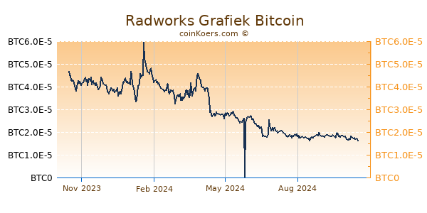 Radworks Grafiek 1 Jaar