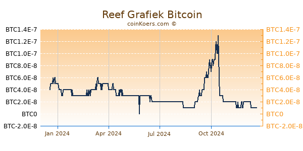 Reef Grafiek 1 Jaar