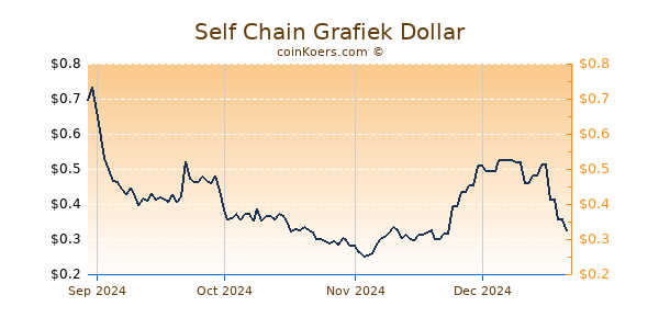 Self Chain Grafiek 1 Jaar