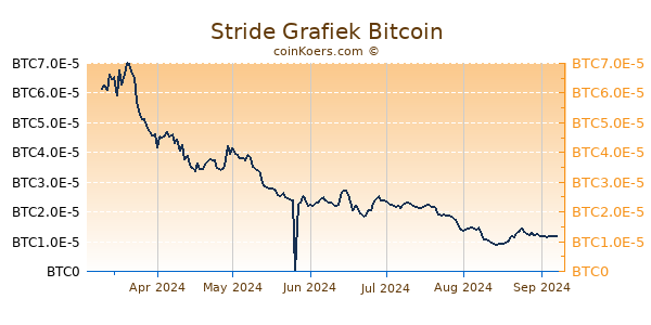 Stride Grafiek 6 Maanden