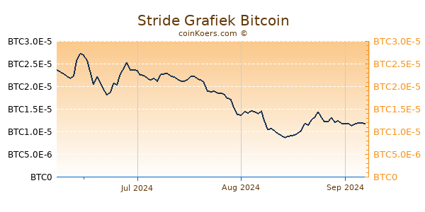 Stride Grafiek 3 Maanden