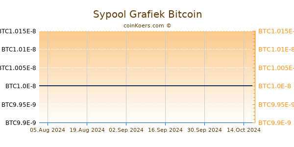 Sypool Grafiek 3 Maanden