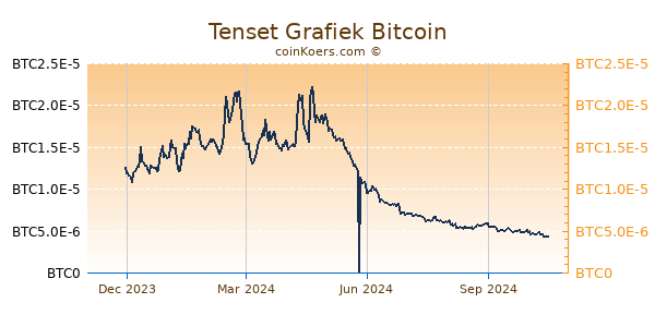 Tenset Grafiek 1 Jaar