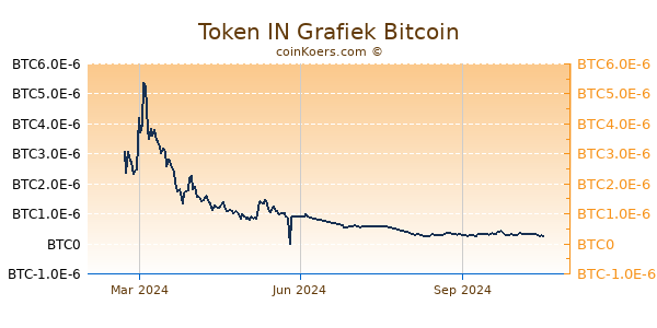 Token IN Grafiek 1 Jaar