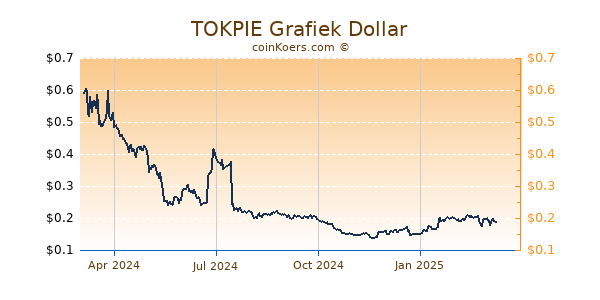 TOKPIE Grafiek 1 Jaar