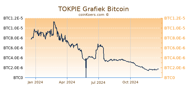 TOKPIE Grafiek 1 Jaar