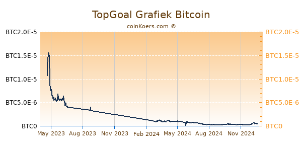 TopGoal Grafiek 1 Jaar