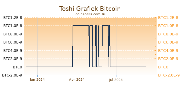 Toshi Grafiek 1 Jaar