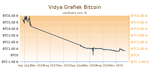 Vidya Grafiek 1 Jaar