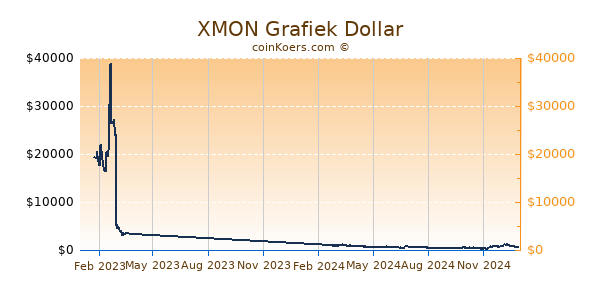 XMON Grafiek 1 Jaar