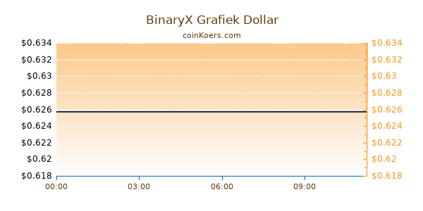 BinaryX Grafiek Vandaag