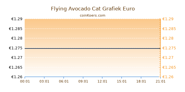 Flying Avocado Cat Grafiek Vandaag