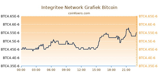 Integritee Network Grafiek Vandaag