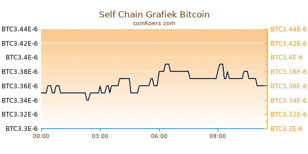 Self Chain Grafiek Vandaag