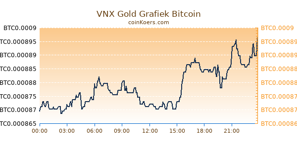 VNX Gold Grafiek Vandaag